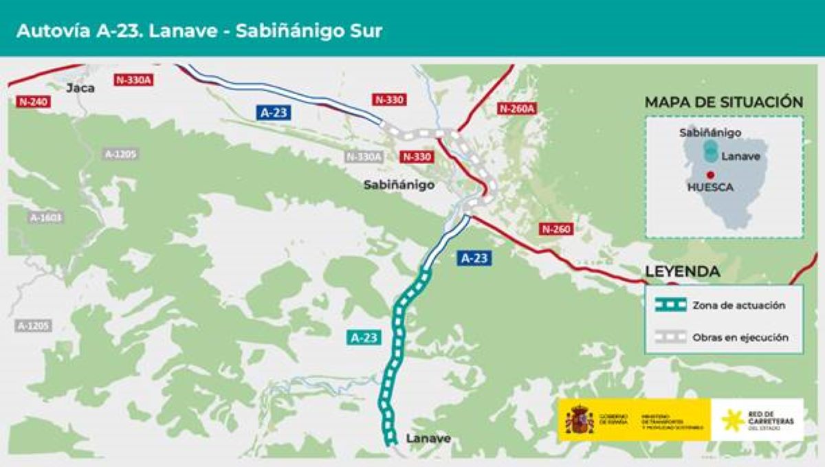 Imagen de las obras: Foto: Ministerio de Transportes y Movilidad Sostenible