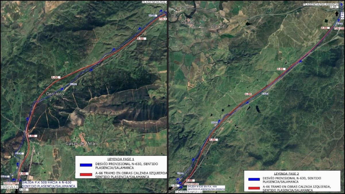 Obras A-66. Foto: Ministerio de Transportes y Movilidad Sostenible