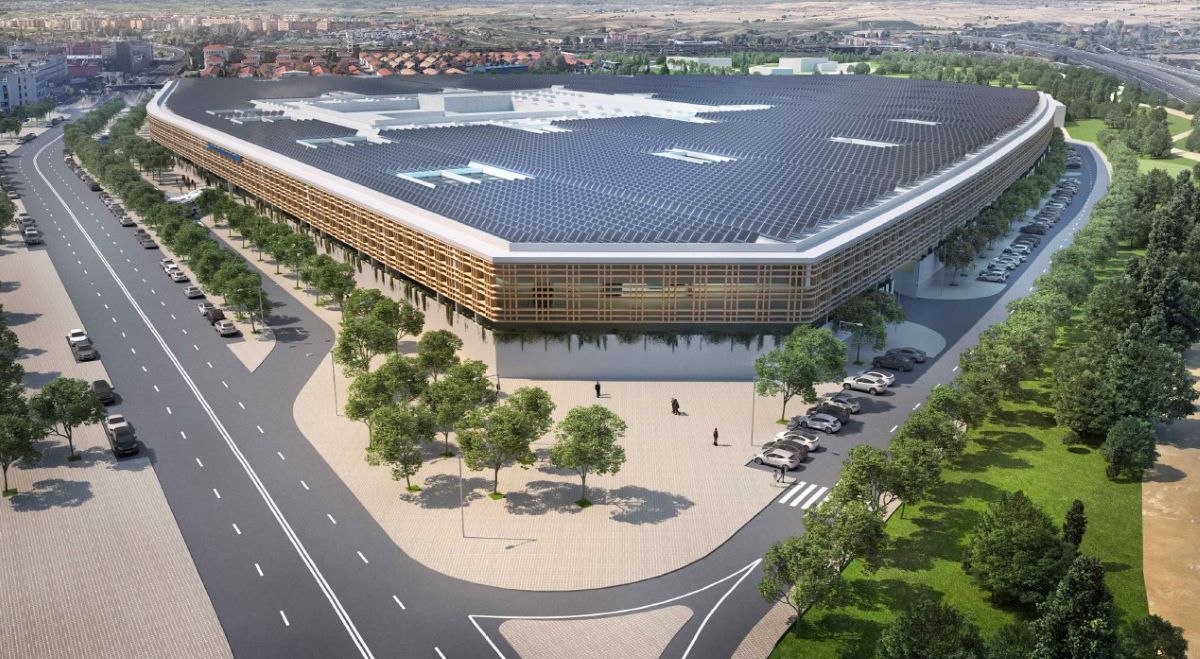 Recreación digital del nuevo Centro de Operaciones de EMT Madrid. Foto: Ayuntamiento de Madrid
