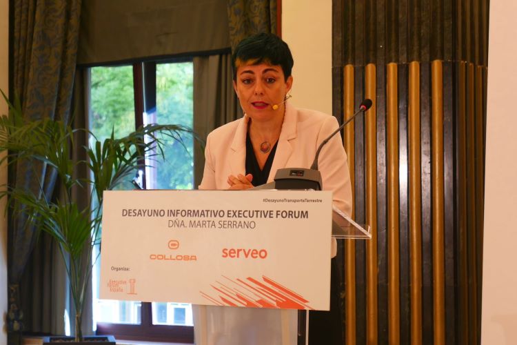 Marta Serrano, secretaria general de Transporte Terrestre