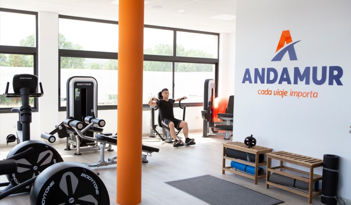 Gimnasio Andamur La Junquera. Foto: Andamur