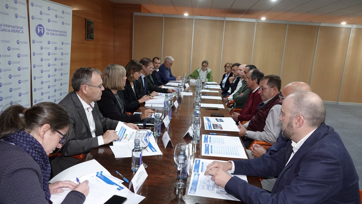 Reunión del Comité de ExpoBus Iberia 2025. Foto: Feira Internacional de Galicia Abanca