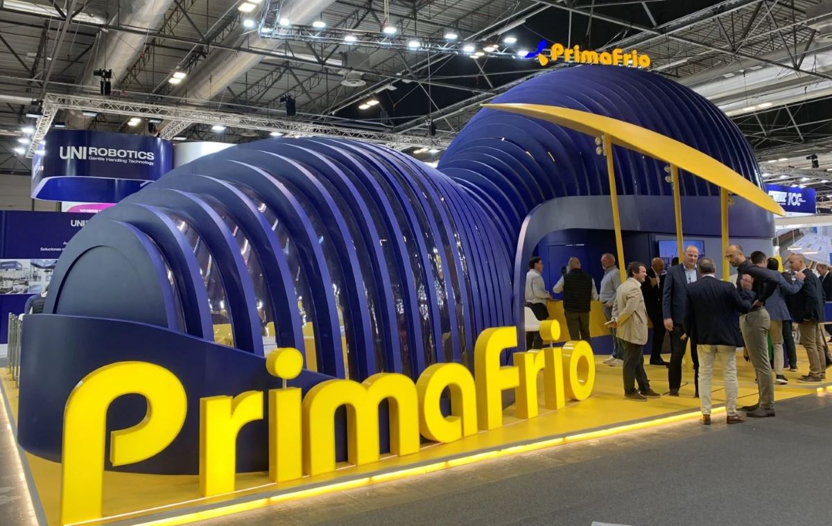 Imagen del stand de Primafrio en la feria Fruit Attraction. Foto: Primafrio