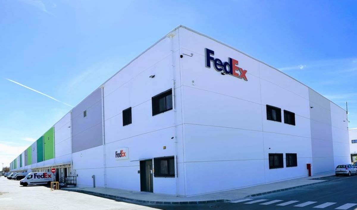 Imagen de la nueva estación en Málaga. Foto: FedEx