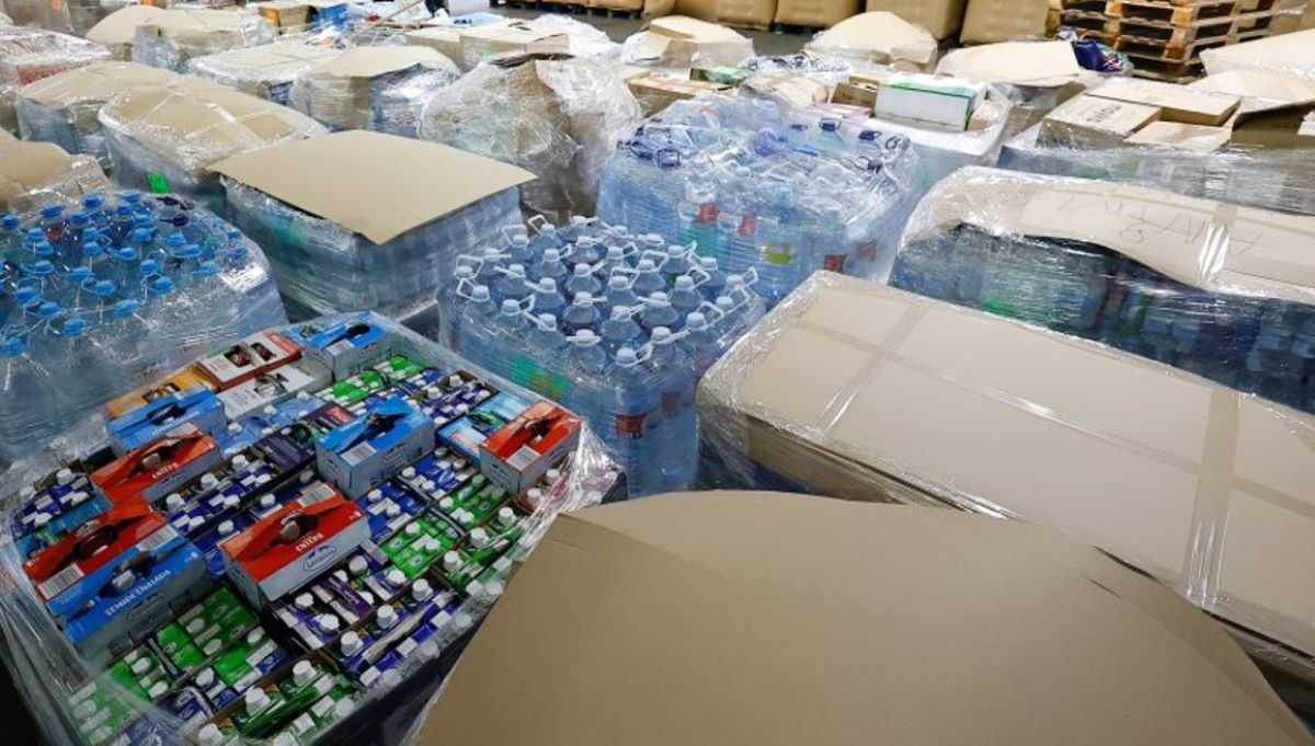 Imagen de mercancías para enviar a la Comunidad Valenciana