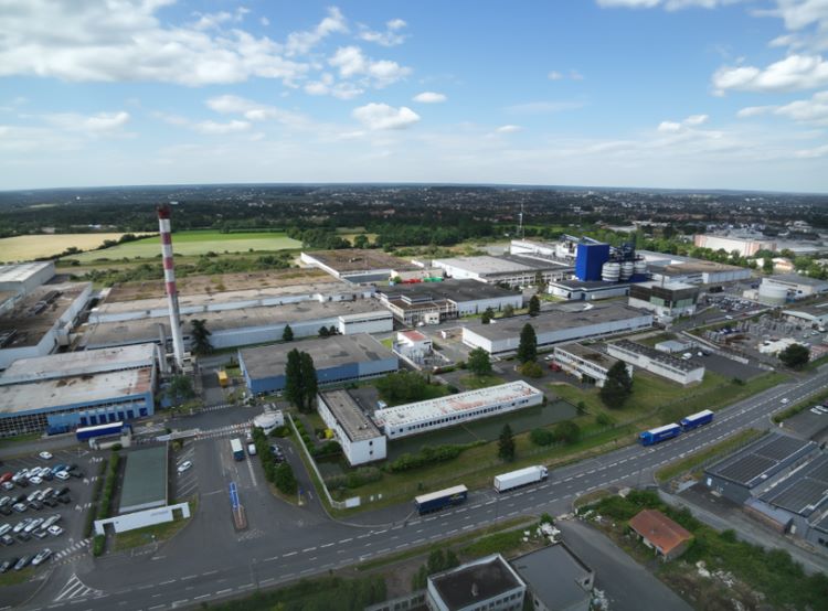 Imagen de la planta de Michelin en Cholet