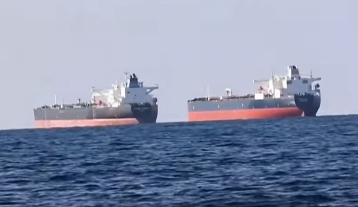 Foto de petroleros rusos en el Mar Báltico. Foto: Agencias