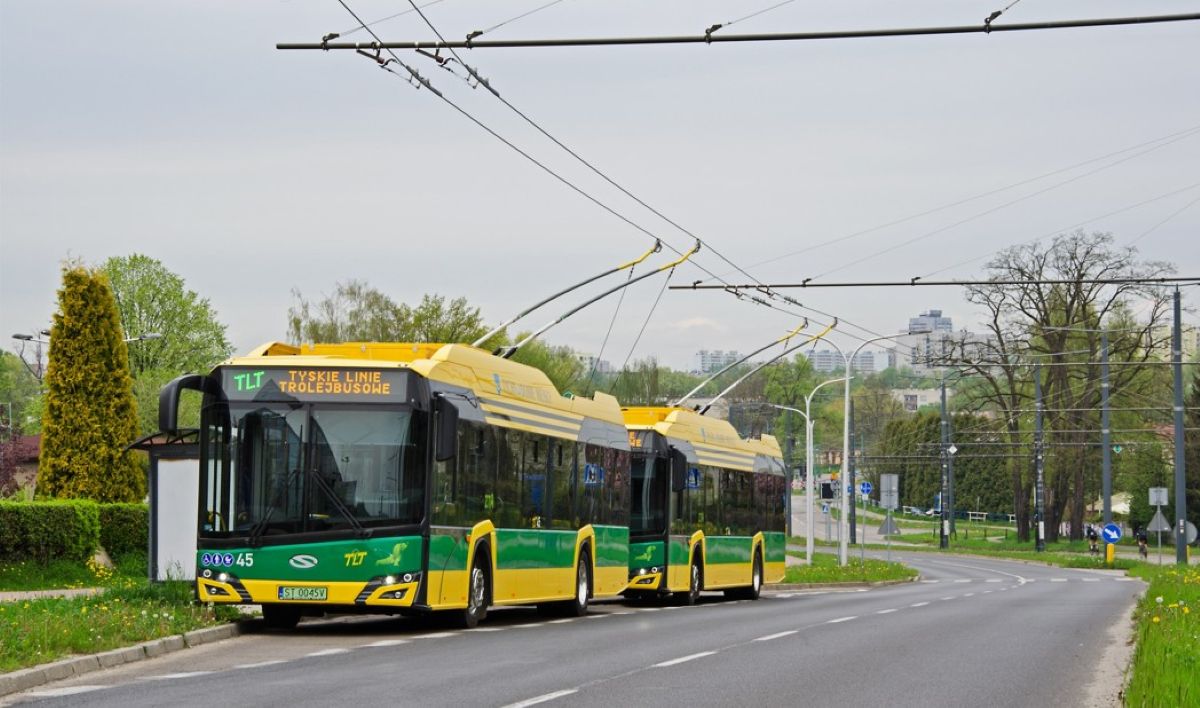 Trolebuses Trollino 12. Foto: Solaris