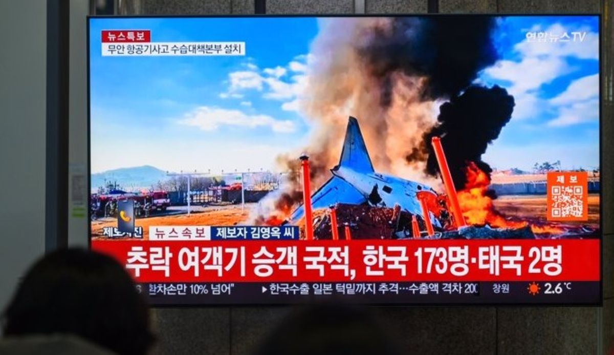 Imagen del accidente. Foto: Kim Jae-Hwan/Zuma Press/ContactoPhoto/EP