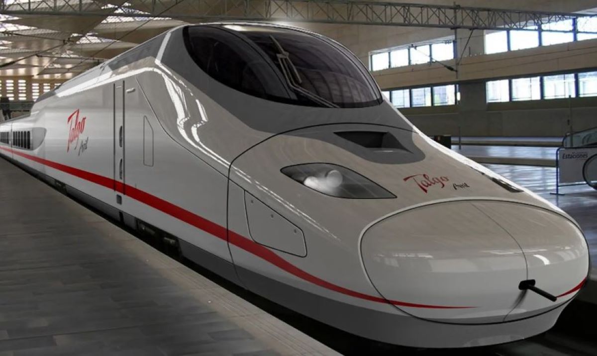 Imagen de un tren Talgo Avril