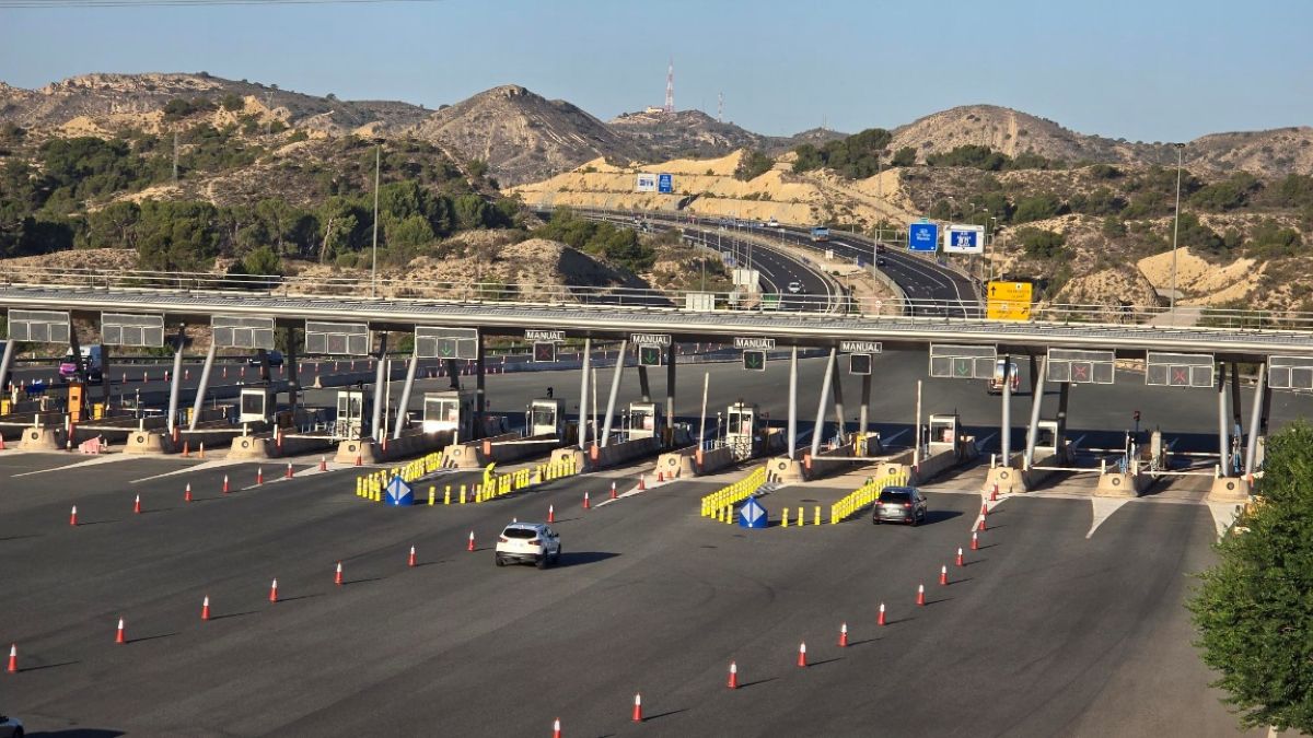 Peaje AP-7. Foto: Ministerio de Transportes y Movilidad Sostenible