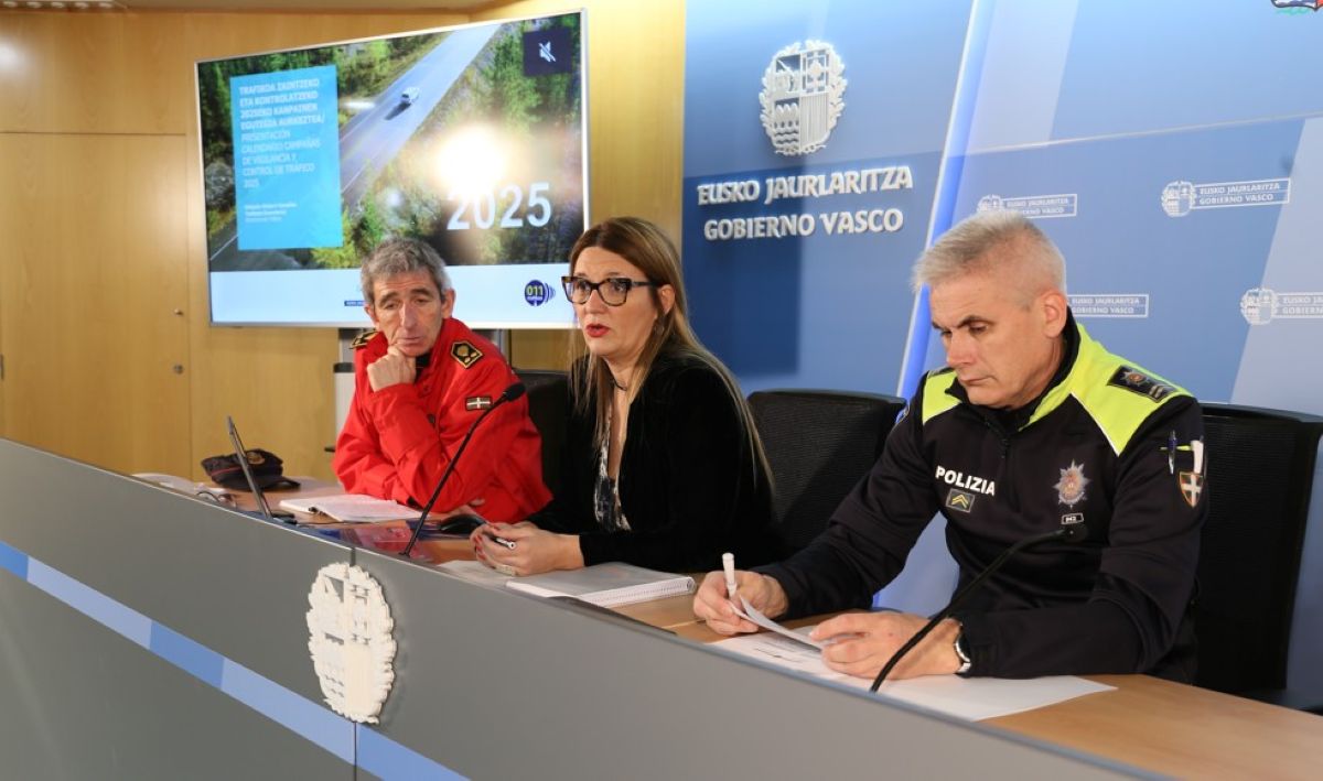 Presentación del calendario de las campañas. Foto: Gobierno Vasco