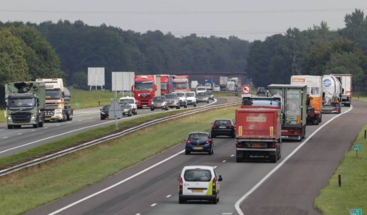 Imagen de archivo de una autopista en Países Bajos