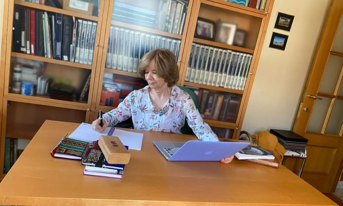 Imagen de la escritora Beatriz Mateos Izquierdo