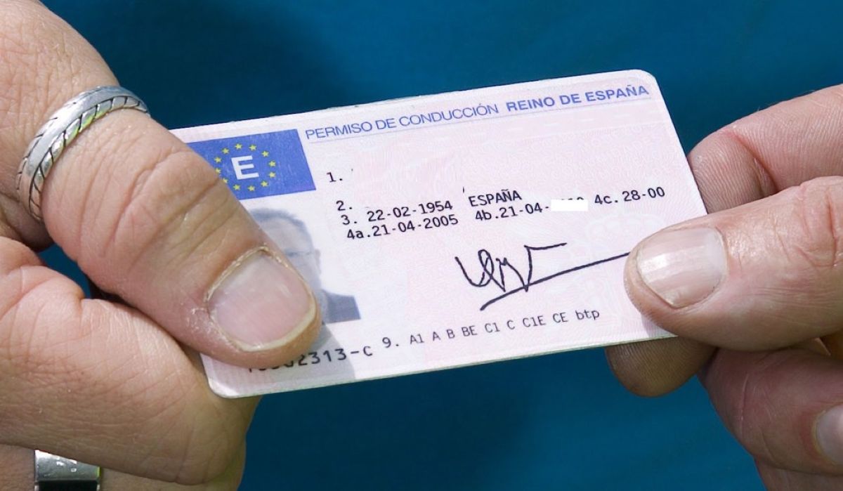Permiso de conducción. Foto: DGT
