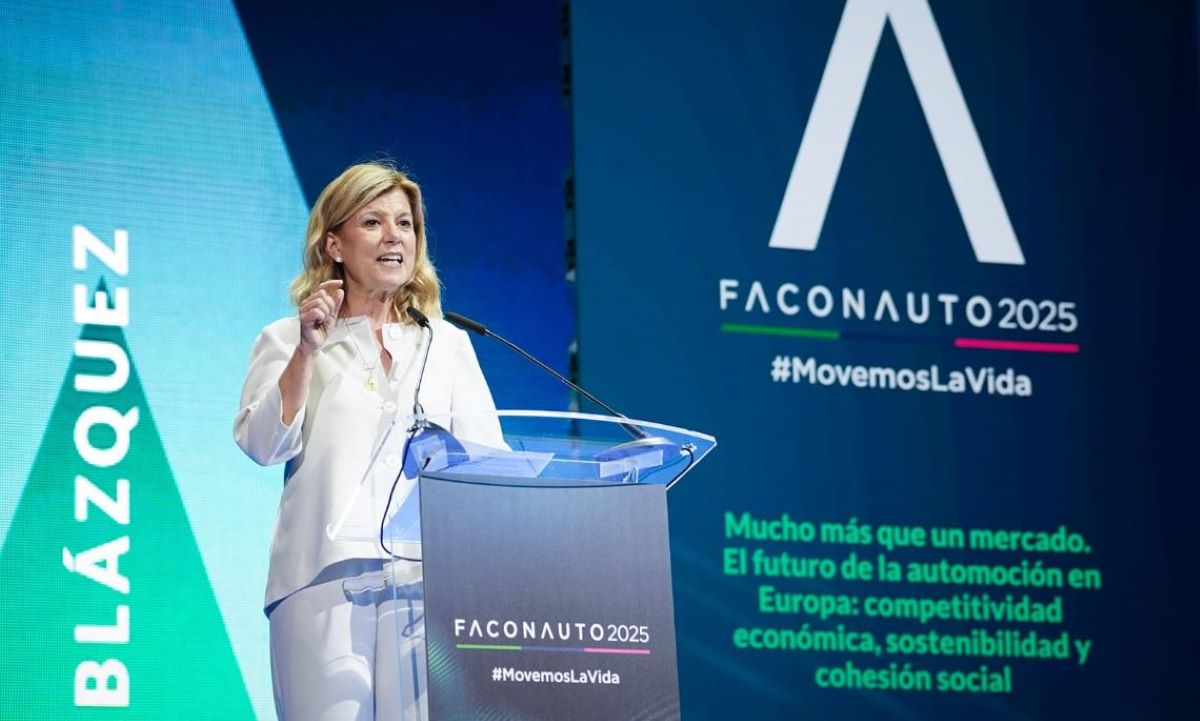 Imagen de Marta Blázquez, presidenta de Faconauto. Foto: Faconauto