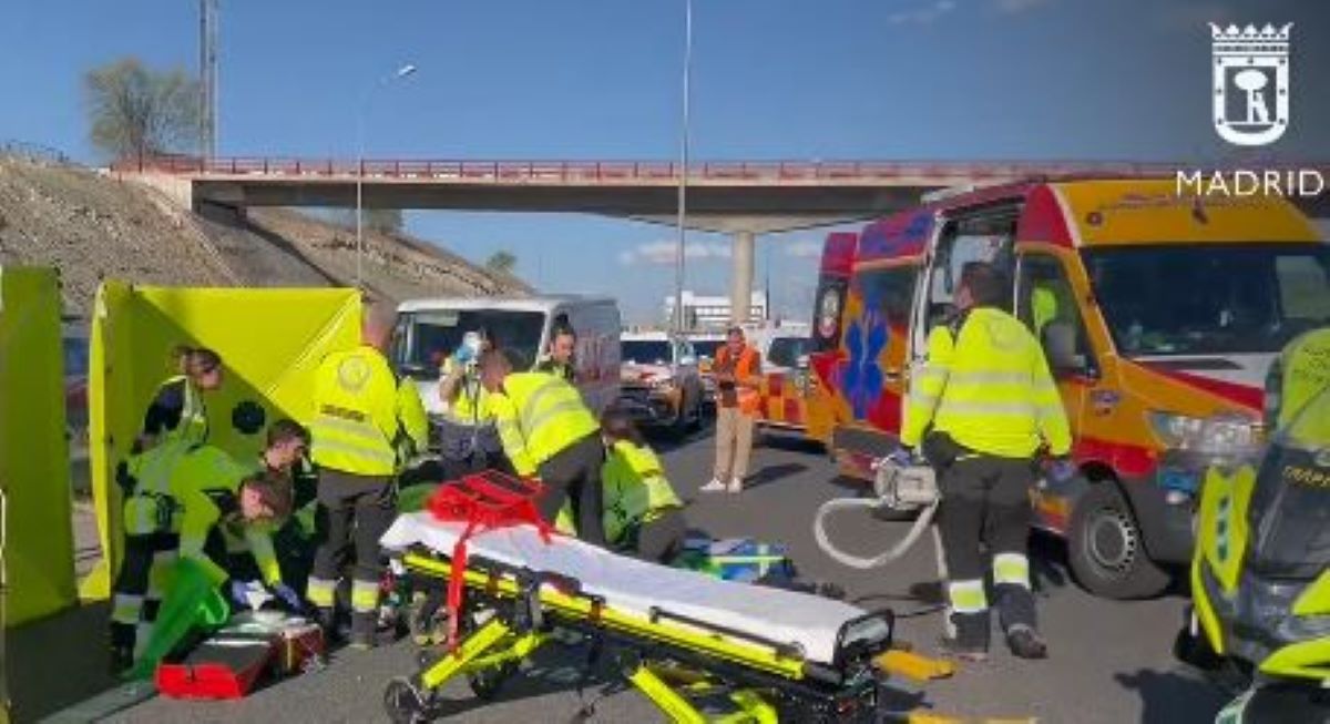 Foto: Vídeo X Emergencias Madrid