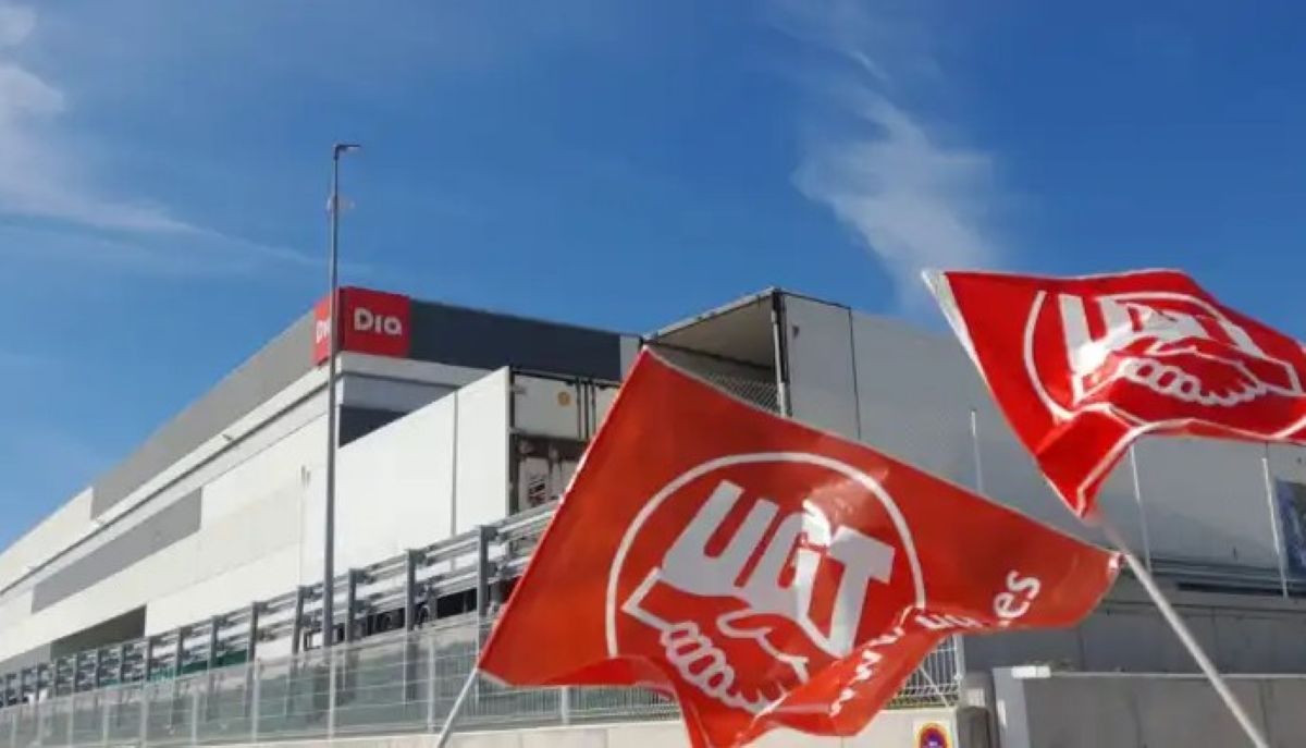 Plataforma Logística de DÍA en Illescas. Foto: UGT