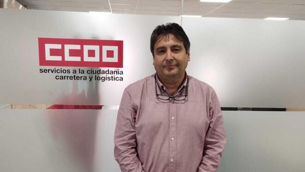 Imagen de Paco Vegas, Secretario de Servicios a la Ciudadanía, Carreteras y Logística de CCOO