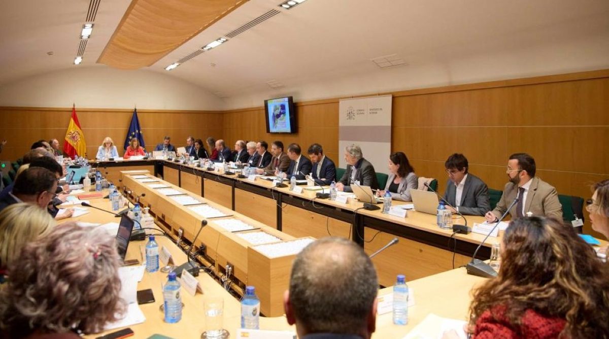 Reunión del CECOD. Foto: Ministerio del Interior