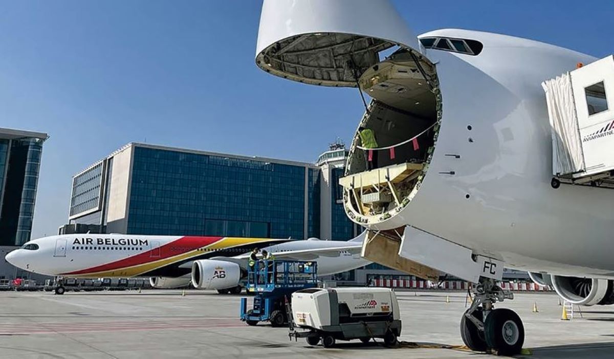 Imagen de aviones de Air Belgium