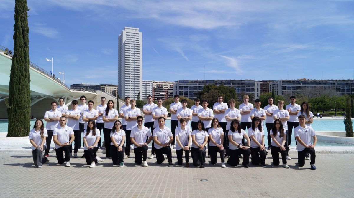Equipo Hyperloop UPV. Foto: Logista