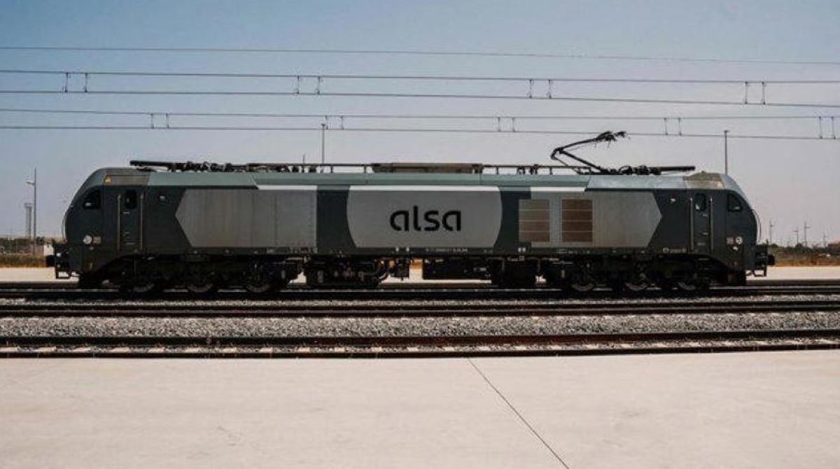 Alsa incorporará 7 locomotoras de alta potencia para el transporte ferroviario de mercancías. Foto: Alsa
