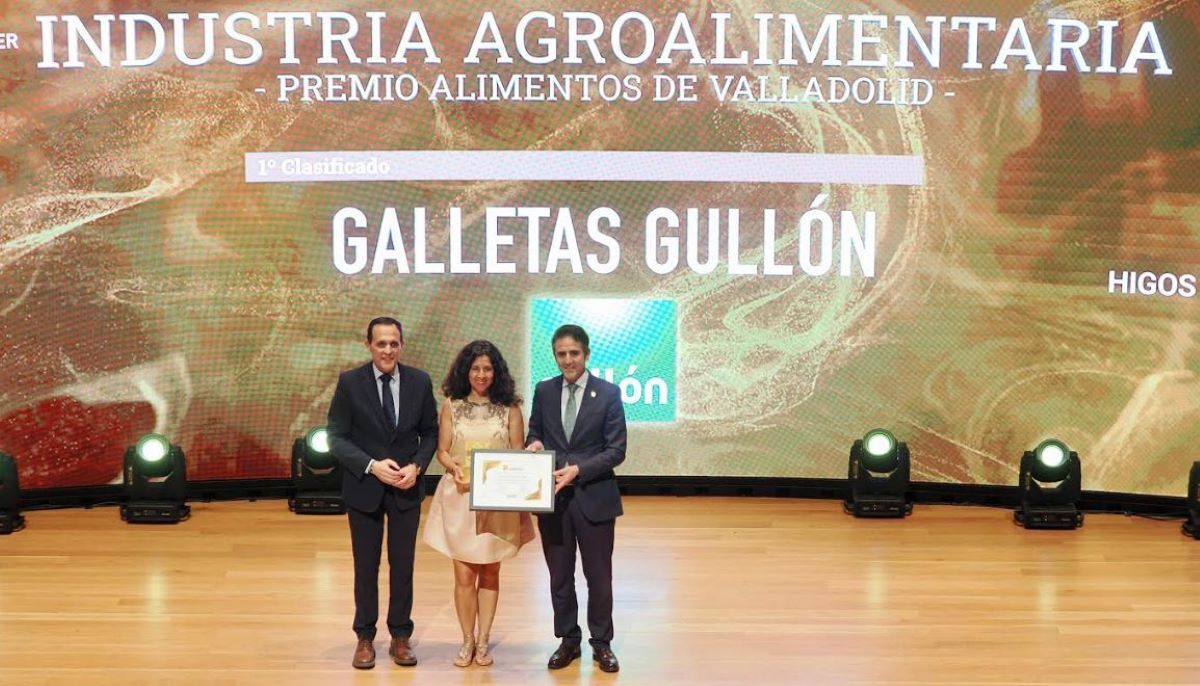 Galletas Gullón recibe el VIII Premio de la Industria en España en el sector agroalimentario. Foto: Galletas Gullón