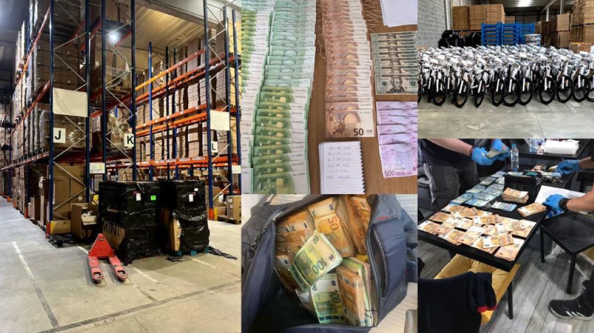 La Fiscalía Europea desmantela una red que inundaba la UE con importaciones chinas falsas. Foto: Fiscalía Europea. Vídeo: Policía Nacional