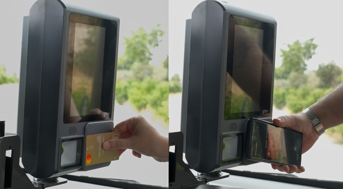 GMV despliega su sistema de pago EMV en el transporte público de la Comunidad de Madrid. Foto: GMV