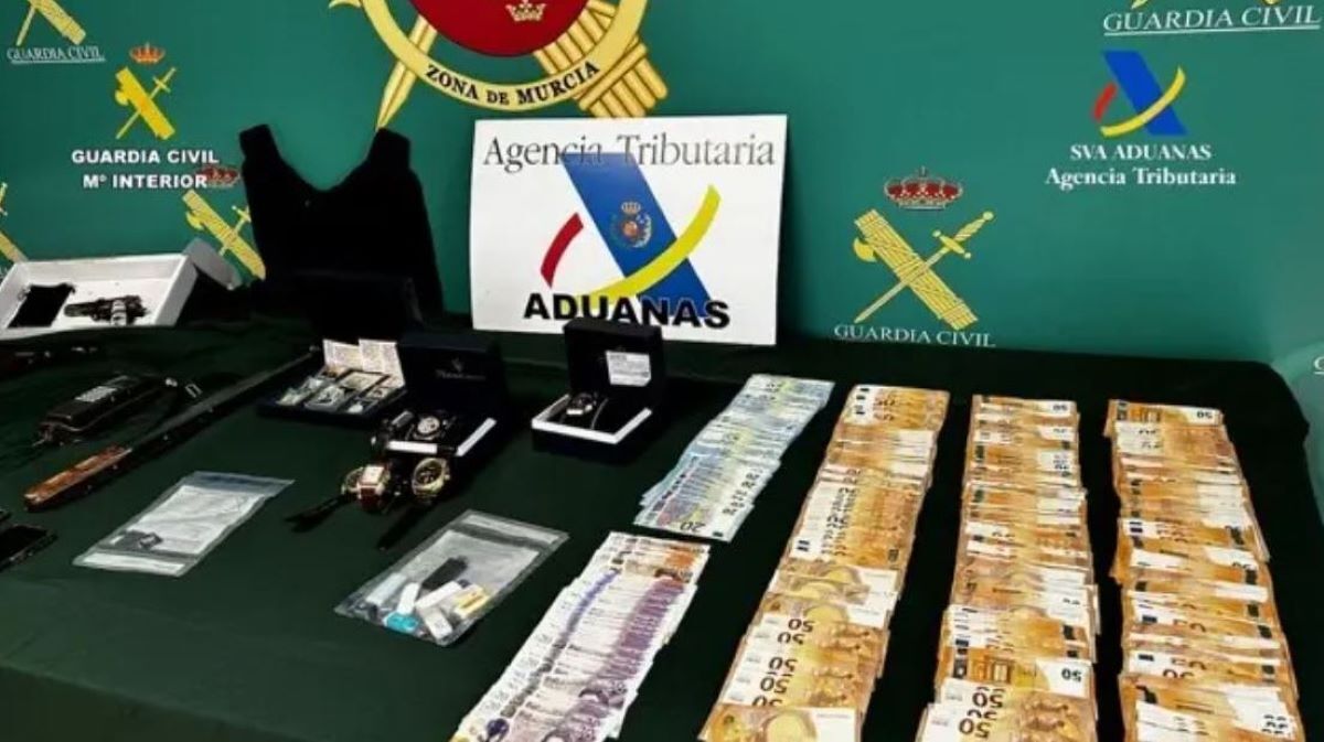 Desarticulada una red internacional de tráfico de marihuana en camiones. Foto: Guardia Civil