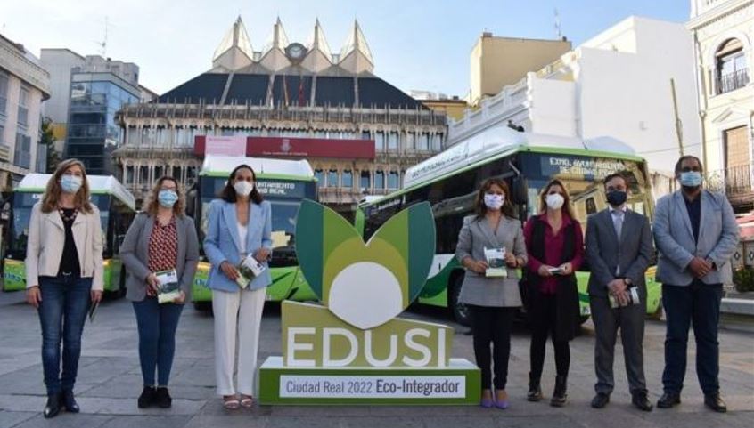 3 nuevos autobuses de gas natural reducirán hasta un 90% las emisiones de CO2 en Ciudad Real