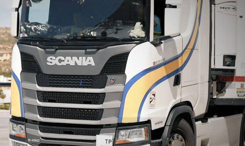 Imagen del ahorro de Primafrio con Scania Driver Support