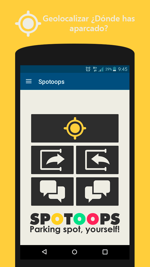 Spotoops - Aparcar sin dudas: captura de pantalla