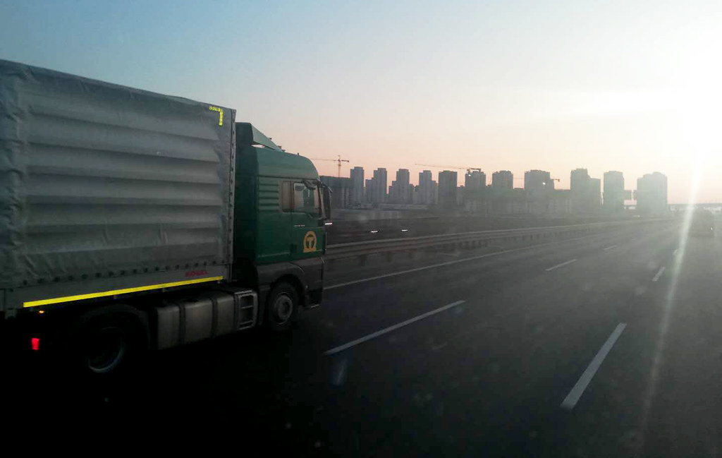 El transporte TIR llega a Rusia desde China