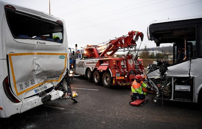 Un carambolage sur l'A13 a fait au moins 65 blessés dont 5 graves	