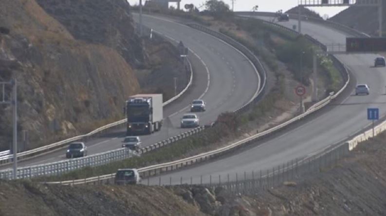 Imagen de la A-7 en la provincia de Almería