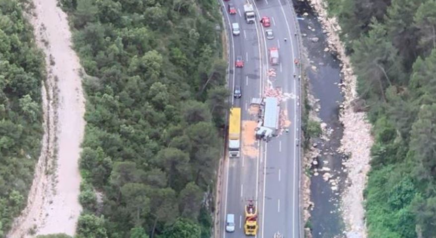 Imagen del accidente