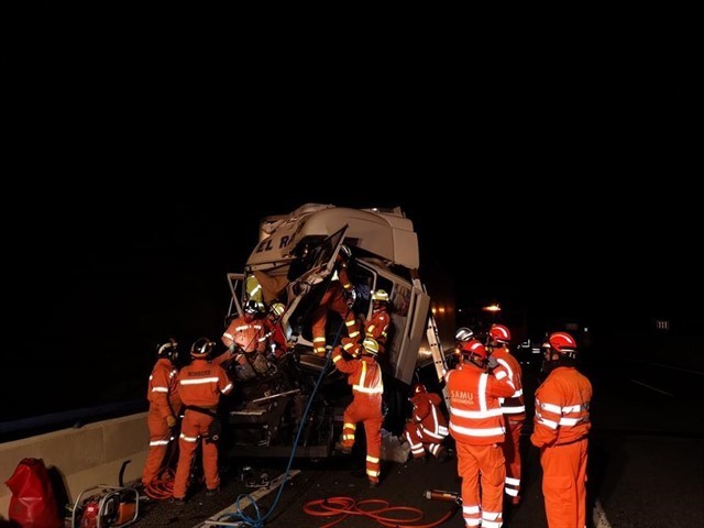 Imagen del accidente