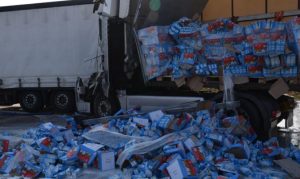 accidente, Alemania, heridos, graves, camioneros, A-6