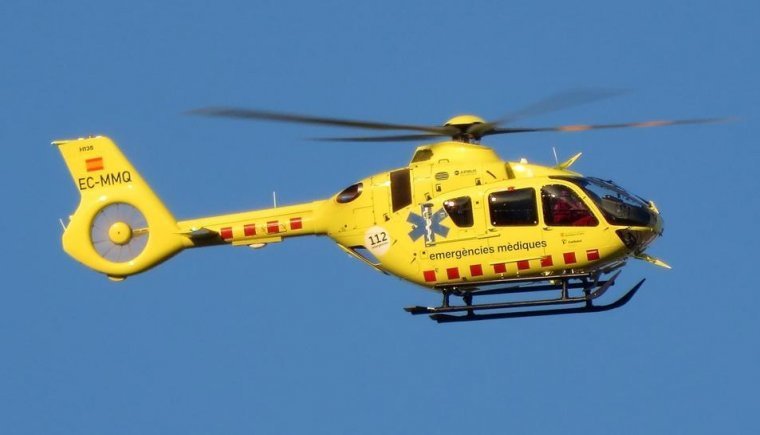 Helicóptero de emergencias de Cataluña