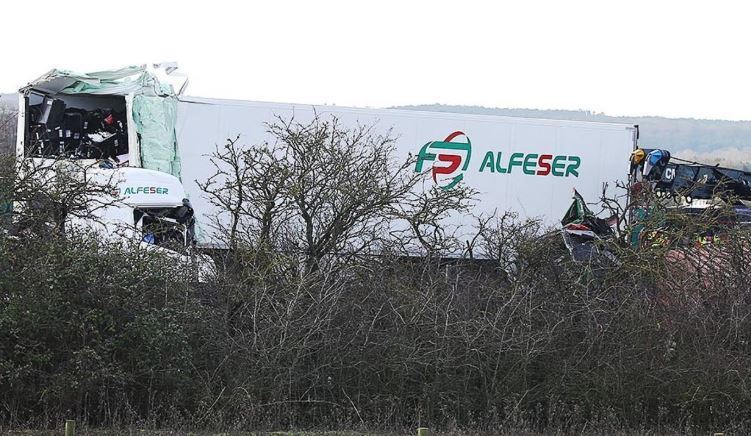 Imagen del accidente