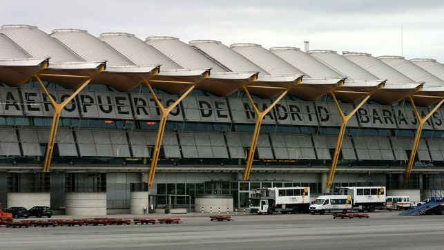 Imagen del aeropuerto de Barajas