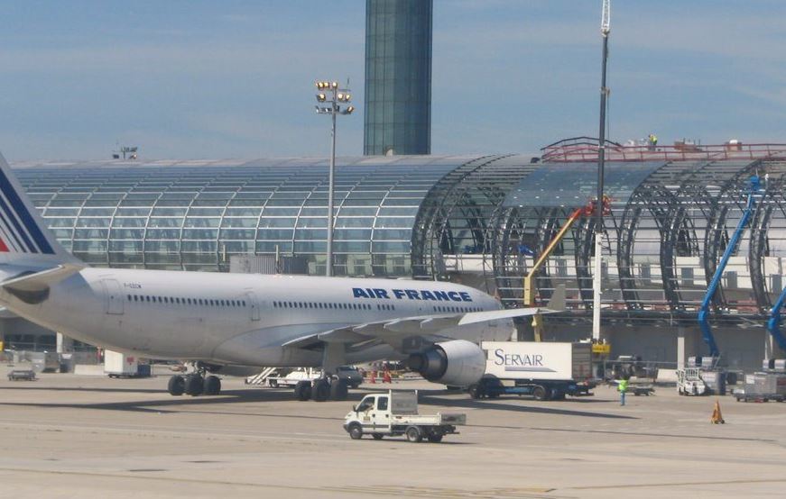 Imagen de un avión de Air France