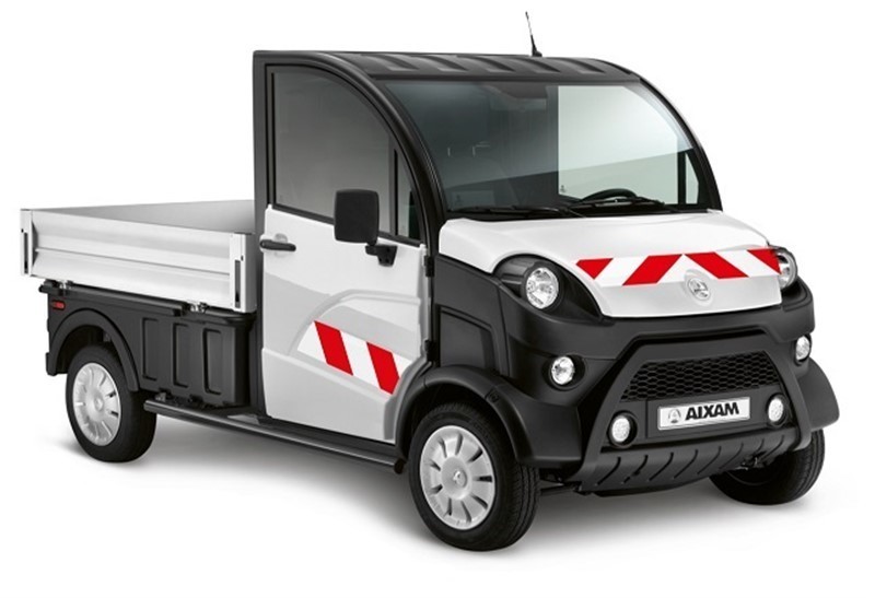Imagen del e-Truck de Aixam-Pro