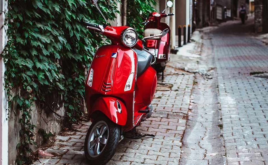 Una moto