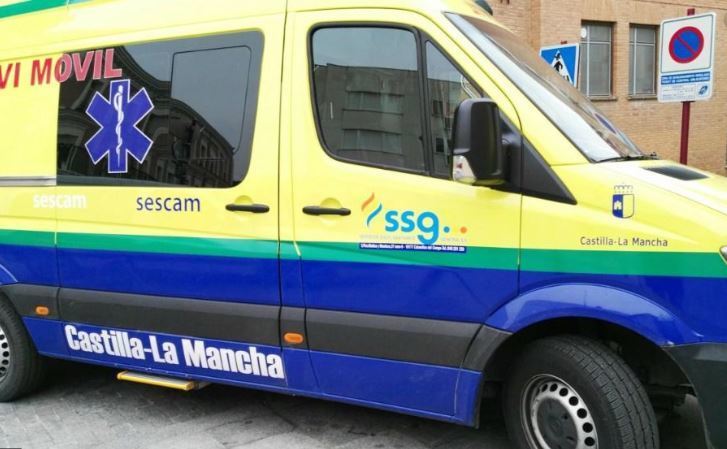 Imagen de una UVI Móvil de Castilla-La Mancha