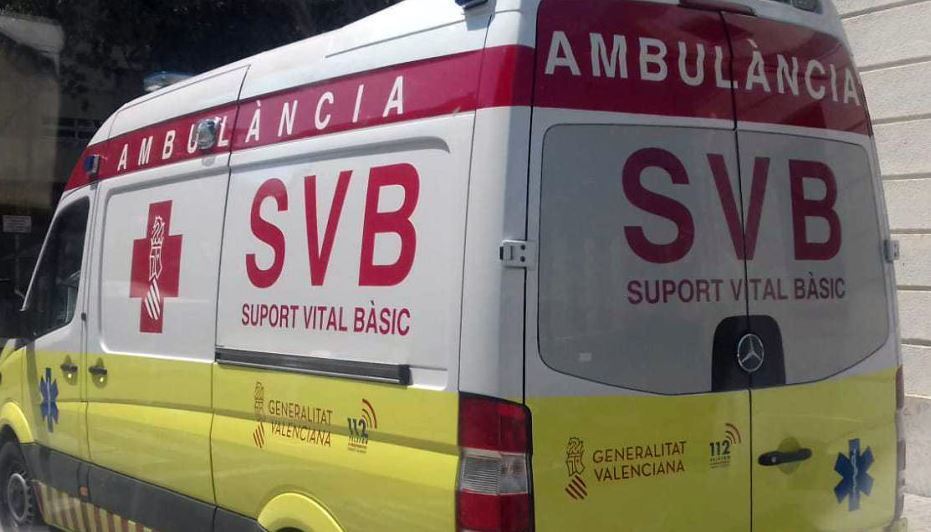 Una ambulancia de la comunidad valenciana