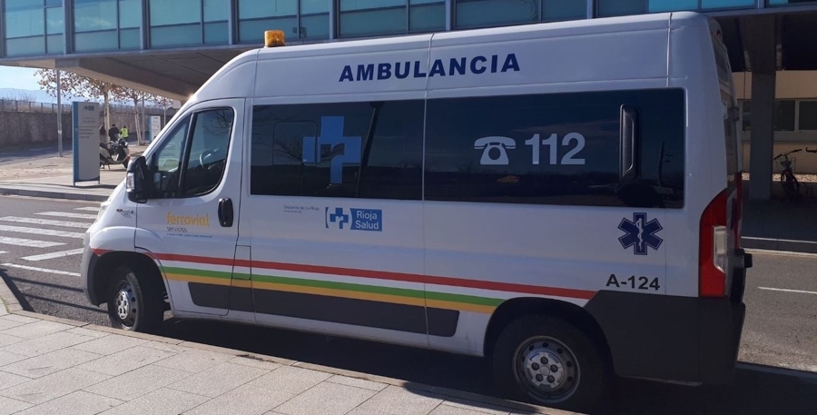 Imagen de una ambulancia de La Rioja