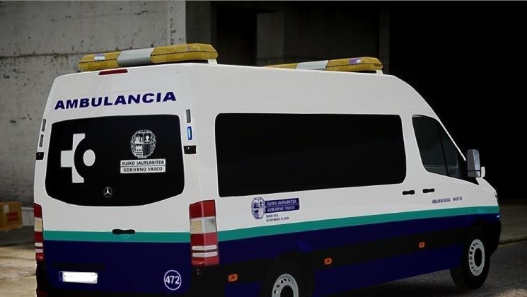 Una ambulancia del País Vasco